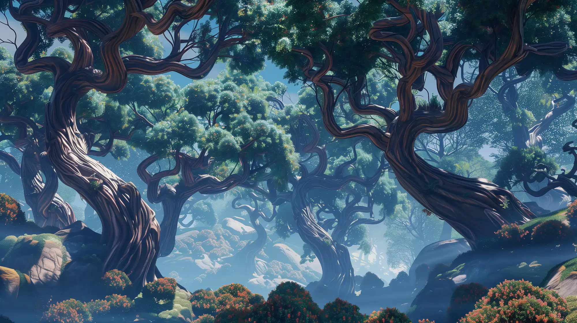 The Wondermist region of the Woodies world